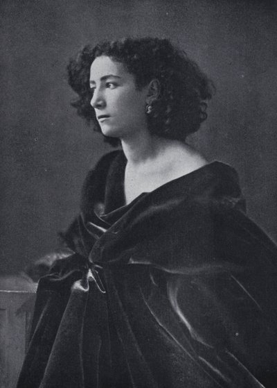 The Actress Sarah Bernhardt by Nadar